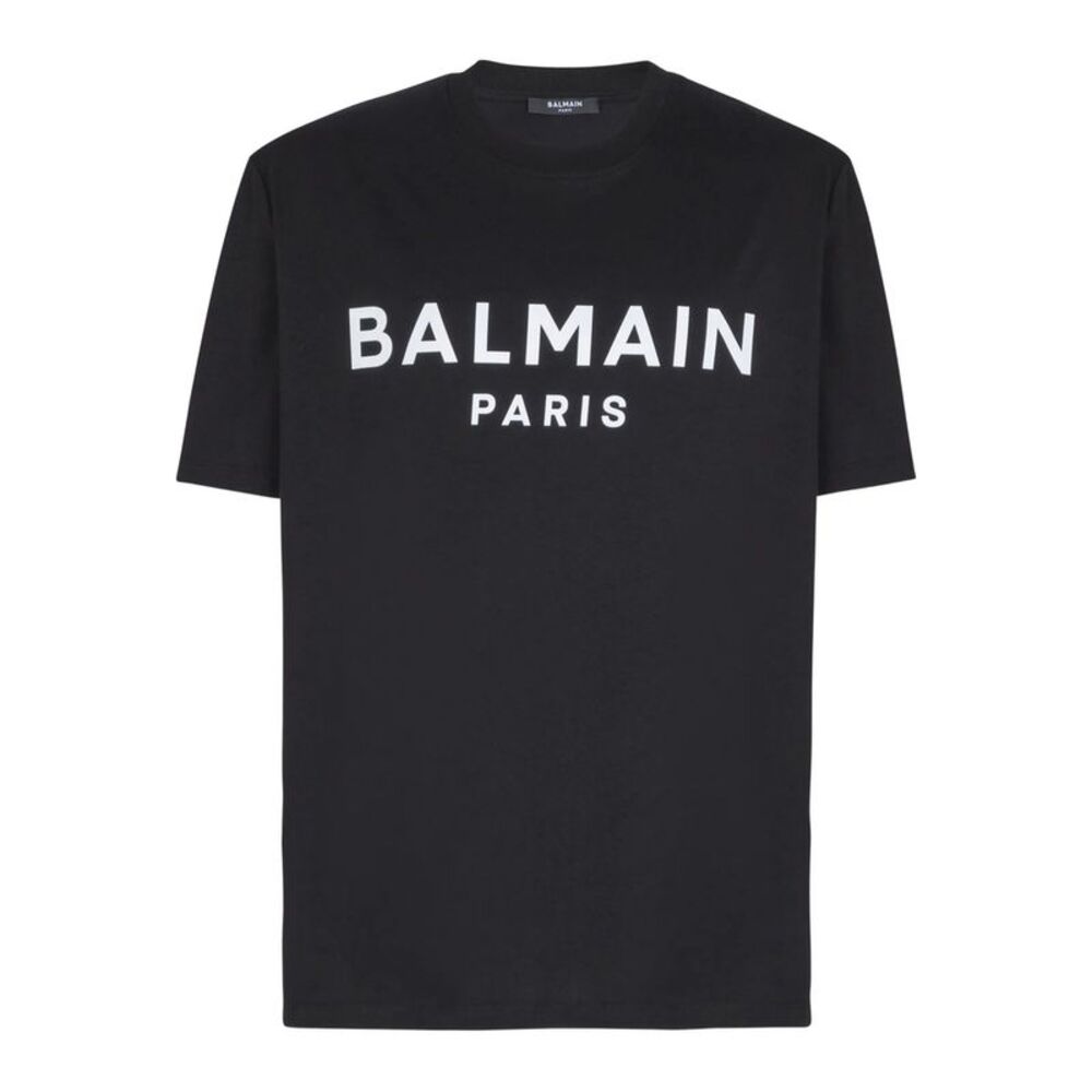 Balmain Black T-Shirts & Vests - T-Shirts Men